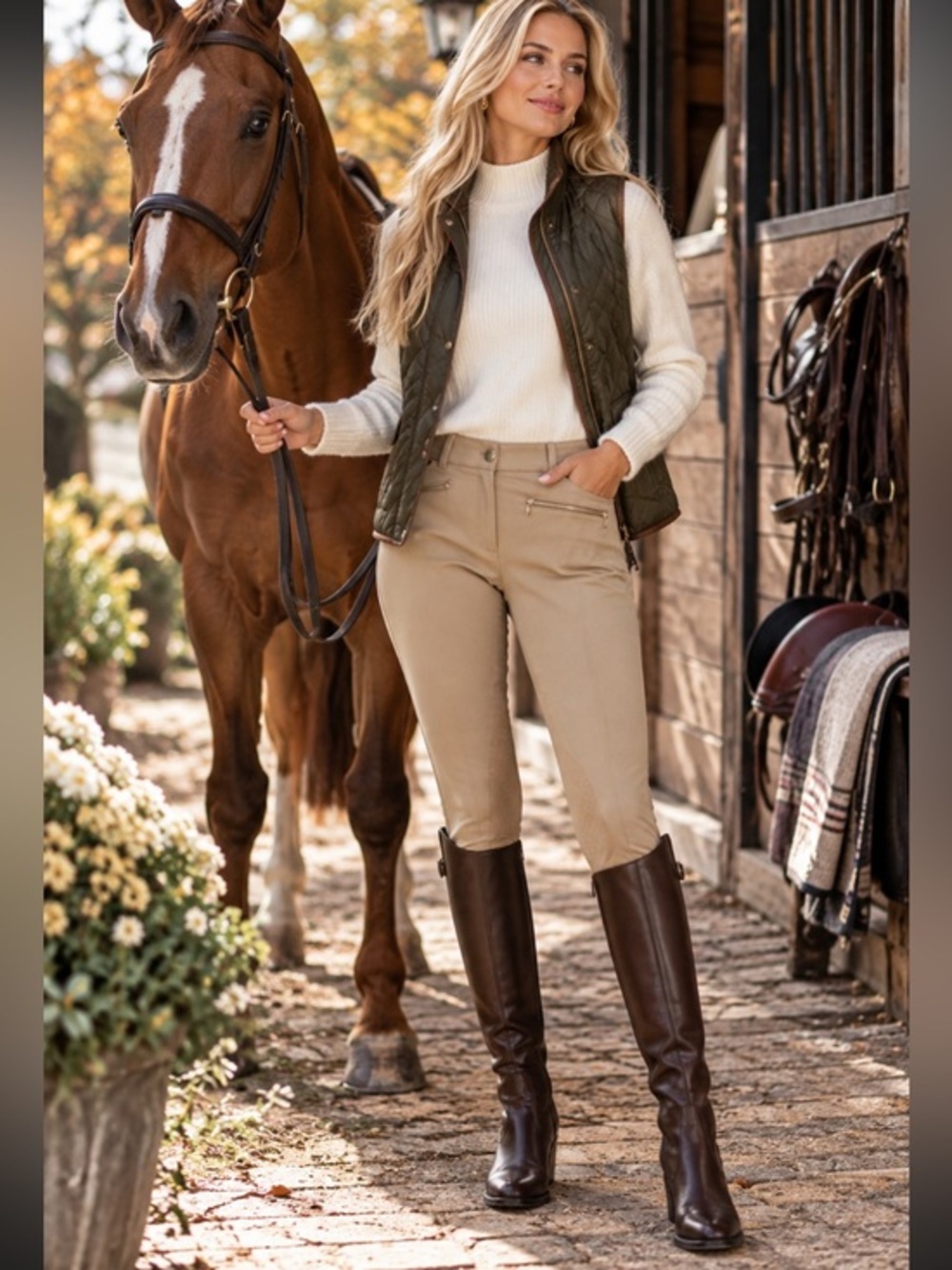 Pikeur Ciara Tan equestrian riding pants